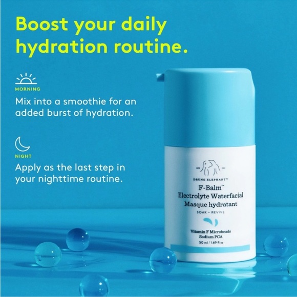 Drunk Elephant F-Balm™ Electrolyte Waterfacial Masque Hydratant - Picture 6 of 9